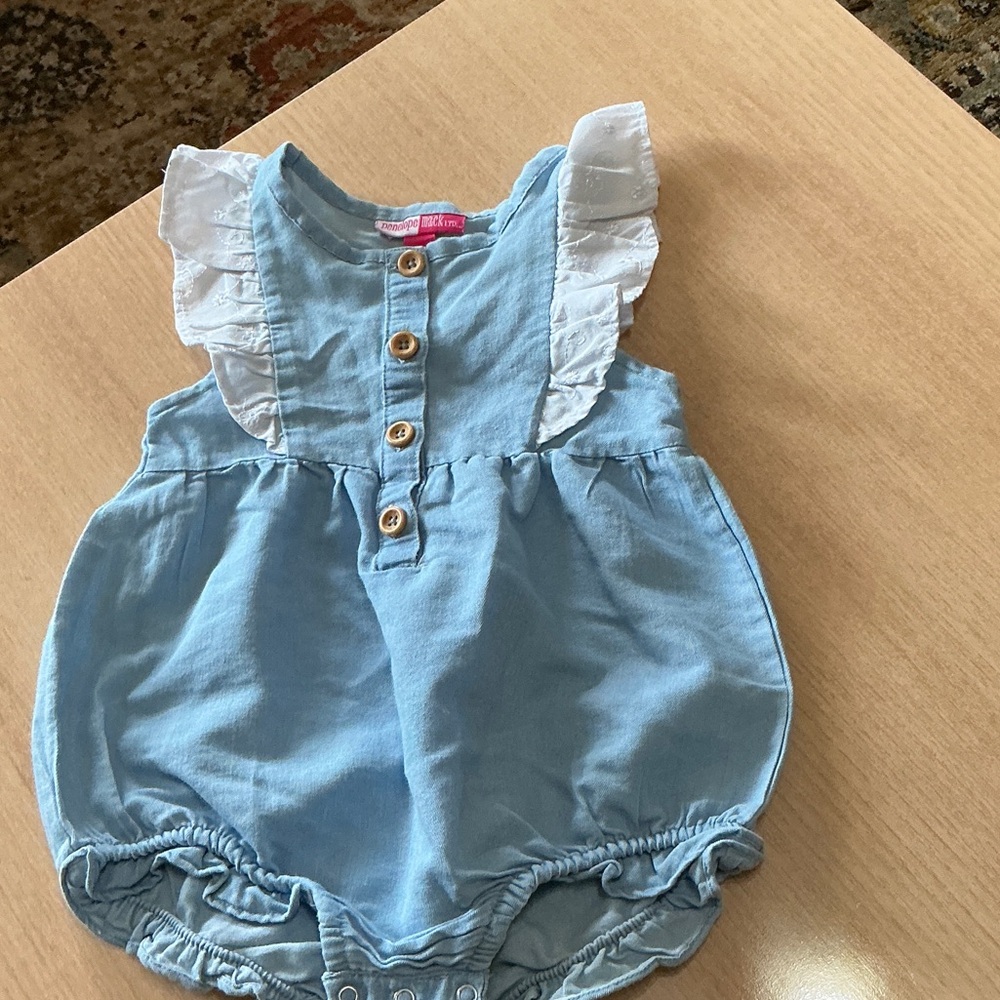 Kids One-Piece Sleeveless Rompers Pack - Lime Green & Rust - Picture 6 of 12